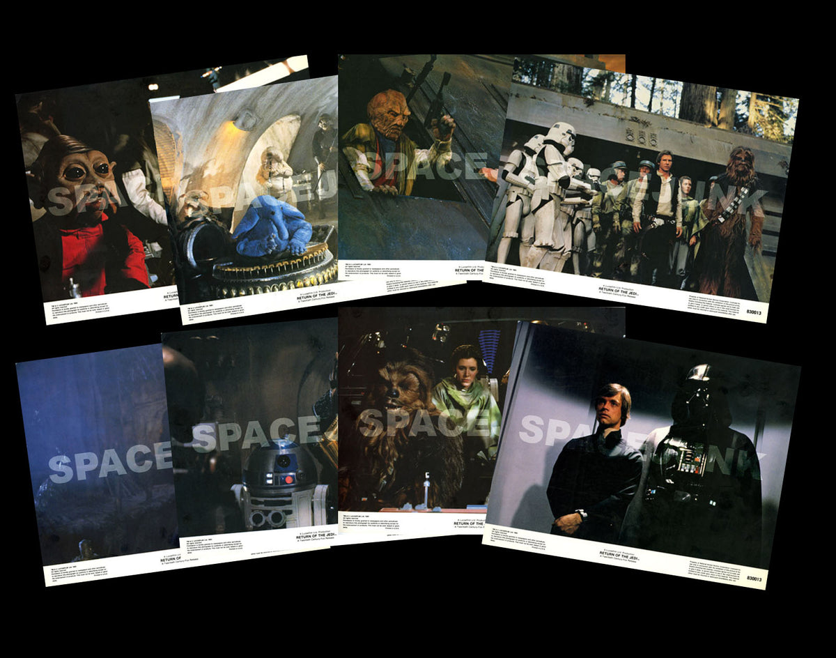 STAR WARS: RETURN OF THE JEDI (1980) LOBBY CARDS SET A (SET OF 8)