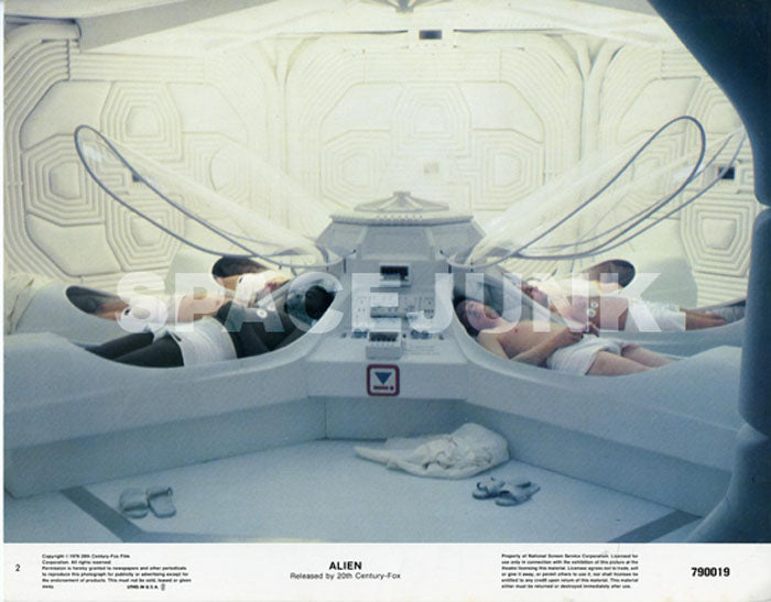 ALIEN (1979) LOBBY CARDS SET OF 8