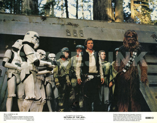 STAR WARS: RETURN OF THE JEDI (1980) LOBBY CARDS SET A (SET OF 8)