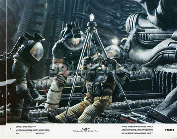 ALIEN (1979) LOBBY CARDS SET OF 8