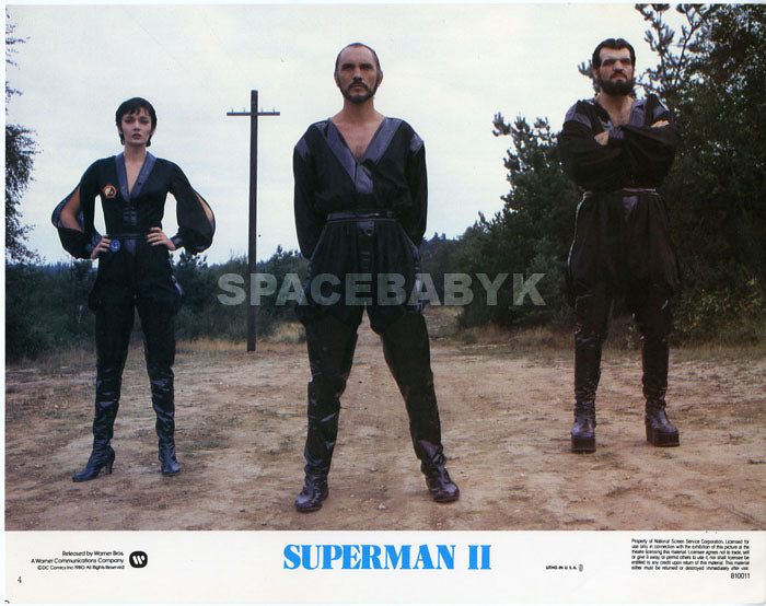 SUPERMAN II (1980) LOBBY CARDS SET OF 8