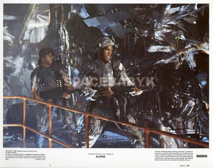 ALIENS (1986) LOBBY CARDS SET OF 8