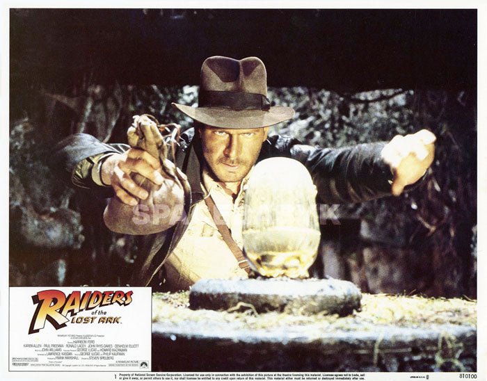 INDIANA JONES RAIDERS OF THE LOST ARK (1981) LOBBY CARDS SET OF 8