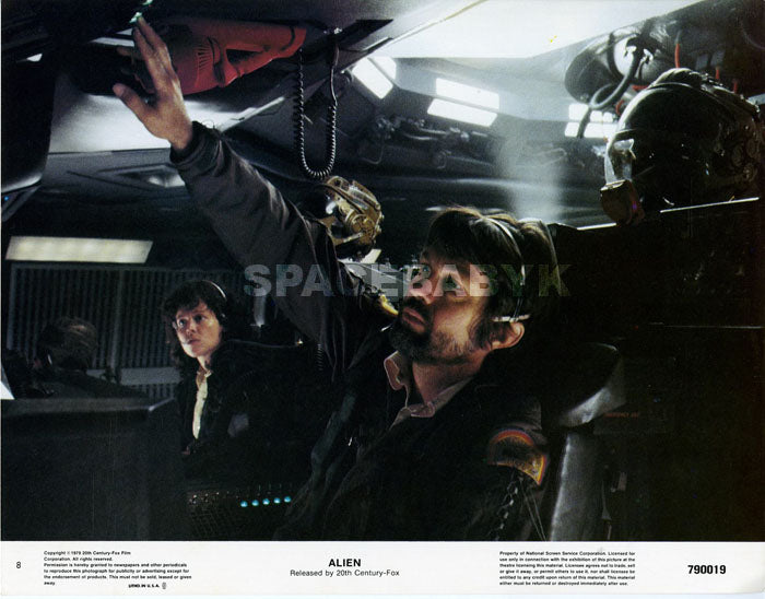 ALIEN (1979) LOBBY CARDS SET OF 8