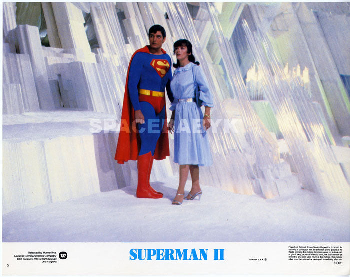 SUPERMAN II (1980) LOBBY CARDS SET OF 8