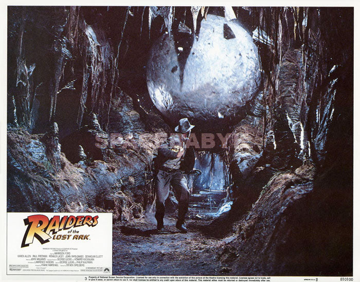 INDIANA JONES RAIDERS OF THE LOST ARK (1981) LOBBY CARDS SET OF 8