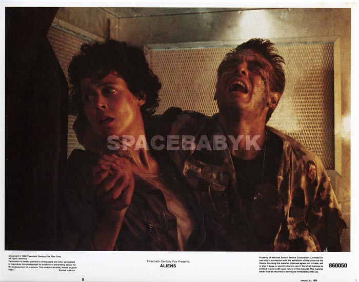 ALIENS (1986) LOBBY CARDS SET OF 8