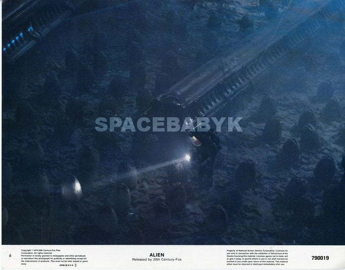 ALIEN (1979) LOBBY CARDS SET OF 8