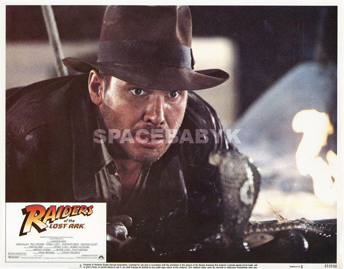 INDIANA JONES RAIDERS OF THE LOST ARK (1981) LOBBY CARDS SET OF 8