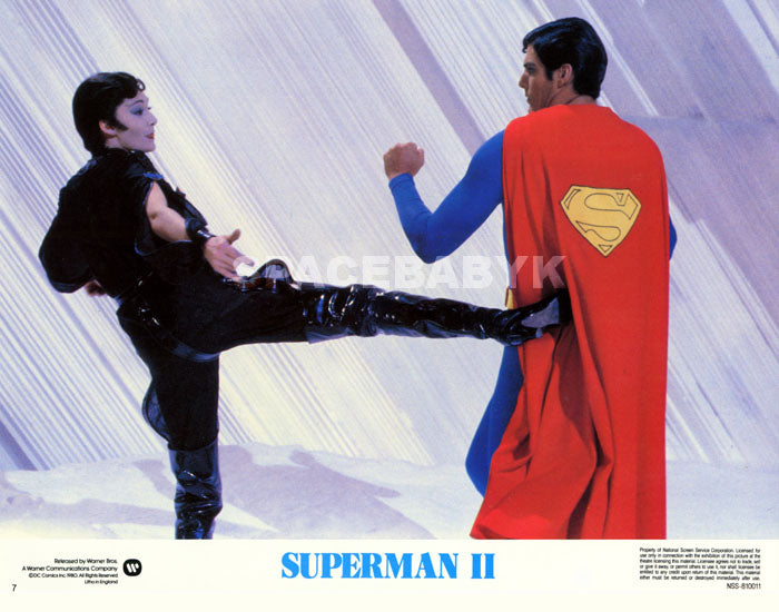 SUPERMAN II (1980) LOBBY CARDS SET OF 8