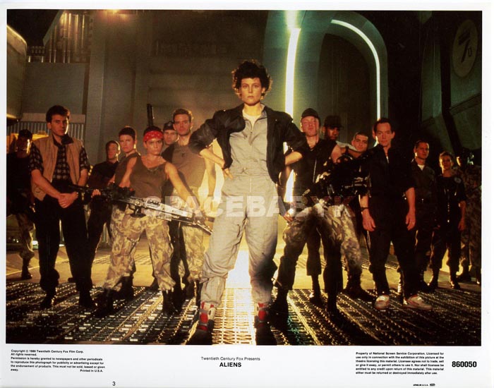 ALIENS (1986) LOBBY CARDS SET OF 8
