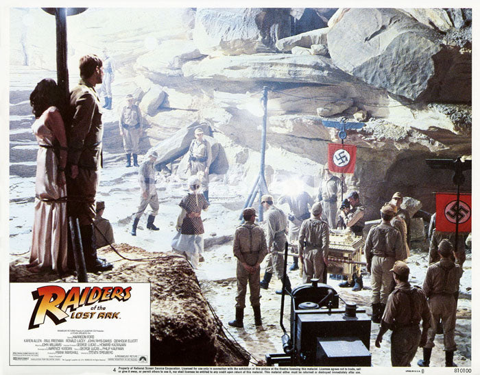 INDIANA JONES RAIDERS OF THE LOST ARK (1981) LOBBY CARDS SET OF 8
