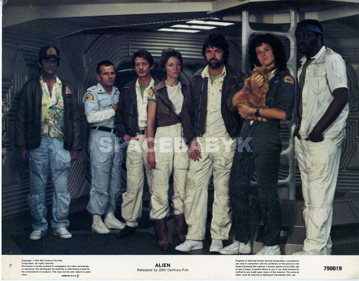 ALIEN (1979) LOBBY CARDS SET OF 8