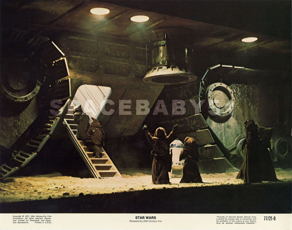 STAR WARS (1977) LOBBY CARDS SERIES A SET OF 8