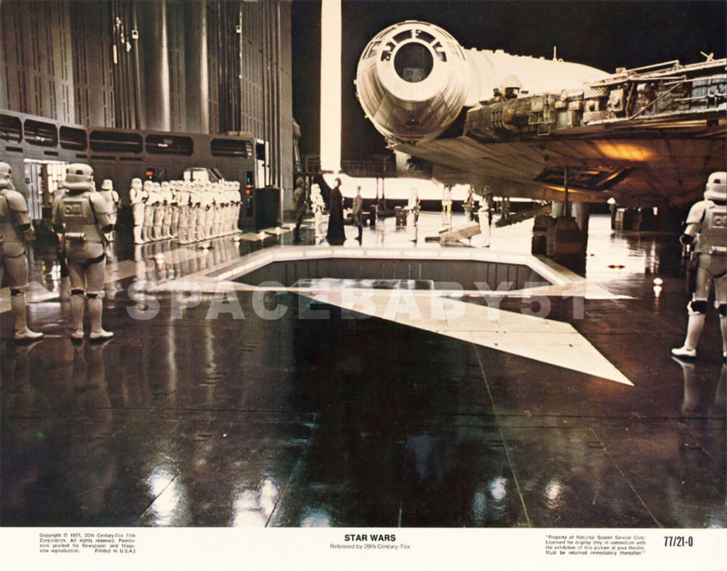 STAR WARS (1977) LOBBY CARDS SERIES A SET OF 8