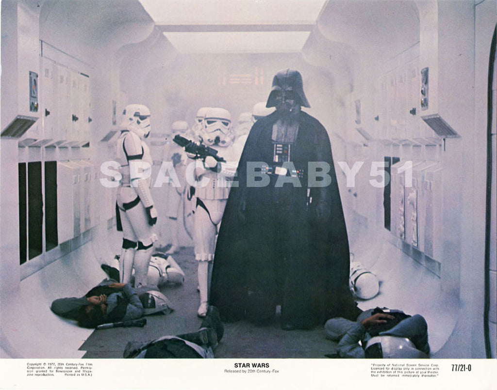 STAR WARS (1977) LOBBY CARDS SERIES A SET OF 8