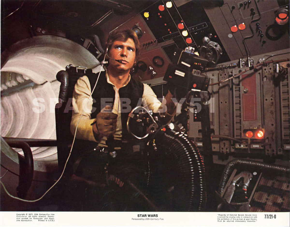 STAR WARS (1977) LOBBY CARDS SERIES A SET OF 8