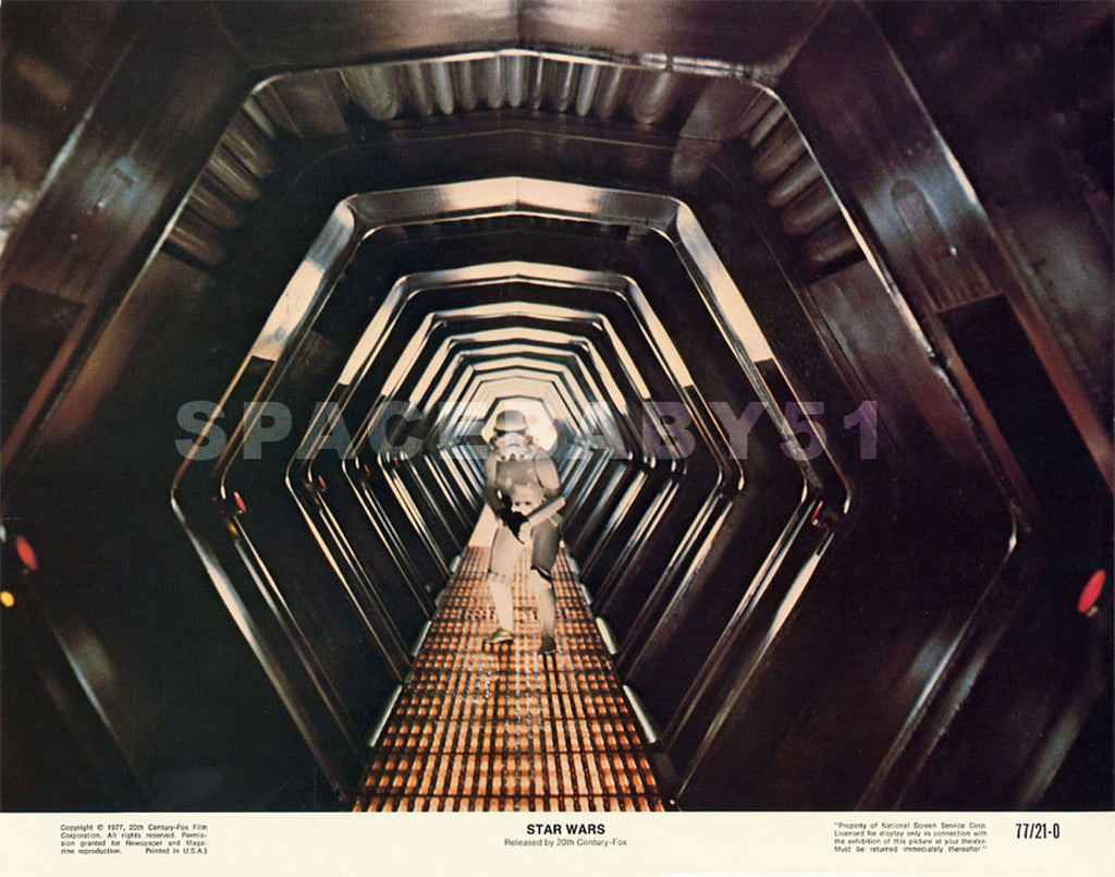 STAR WARS (1977) LOBBY CARDS SERIES A SET OF 8